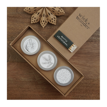  Christmas Mini Candle & Matches Gift Set