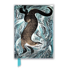  Fishing Otter Embossed A5 Journal