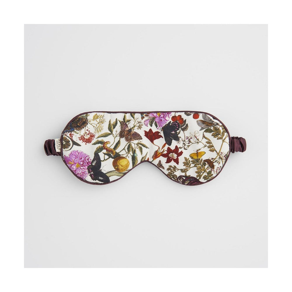 Floral Engravings Sleep Mask