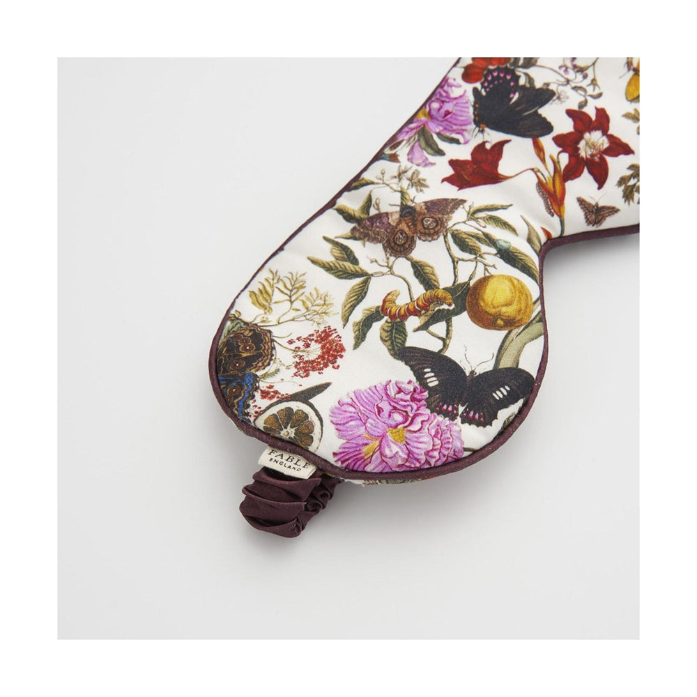 Floral Engravings Sleep Mask