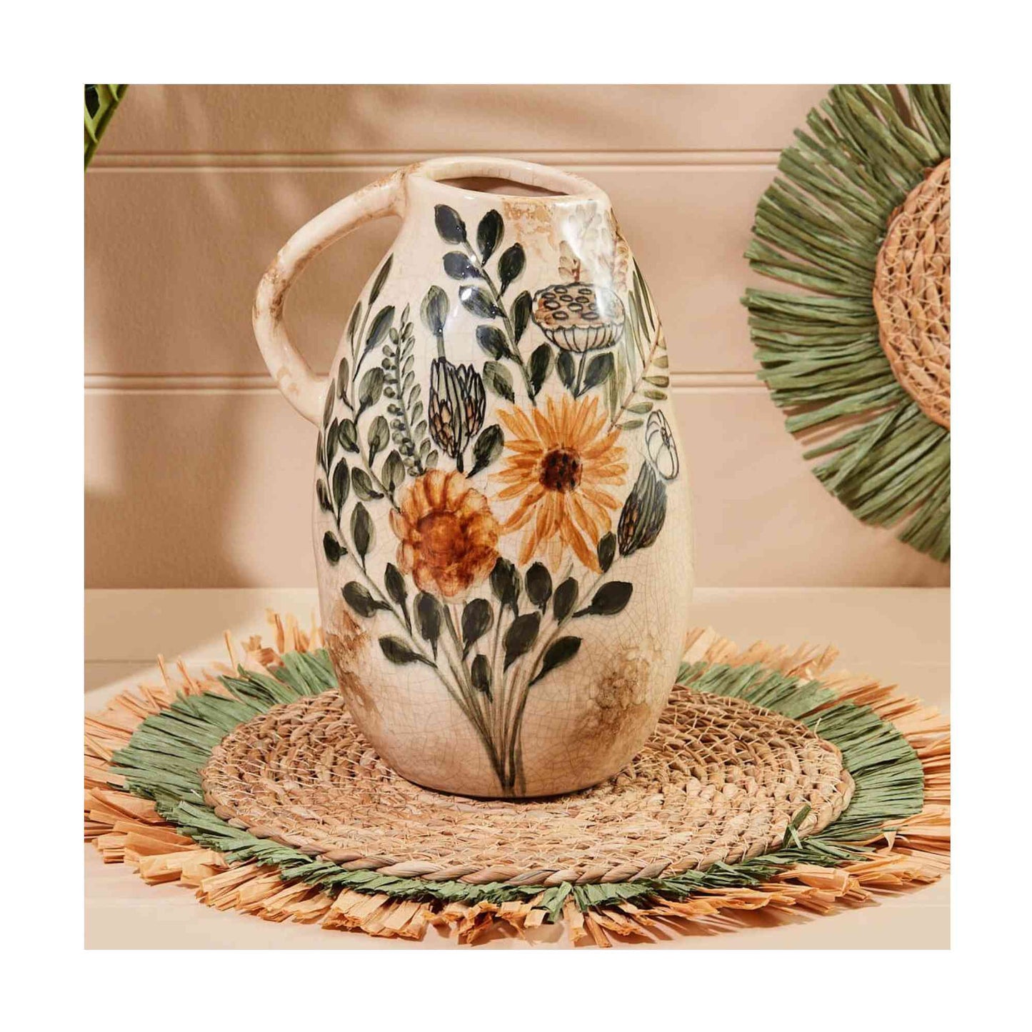 Eucalyptus Floral Urn