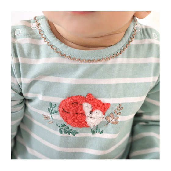 Sleepy Fox Babygro