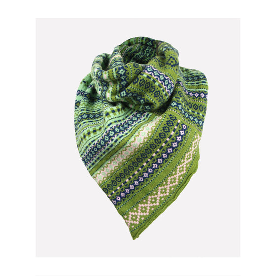 Foxcote Twisted Snood - Watercress