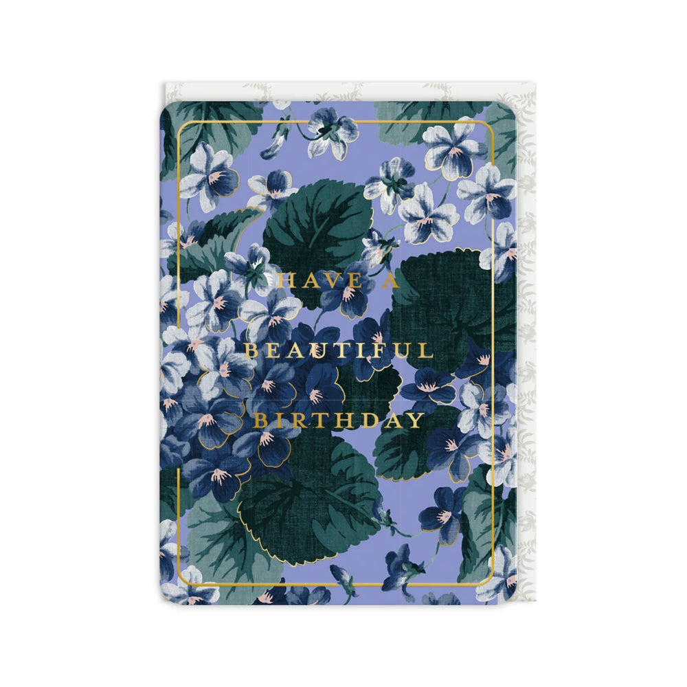 Garden Floral Birthday Card
