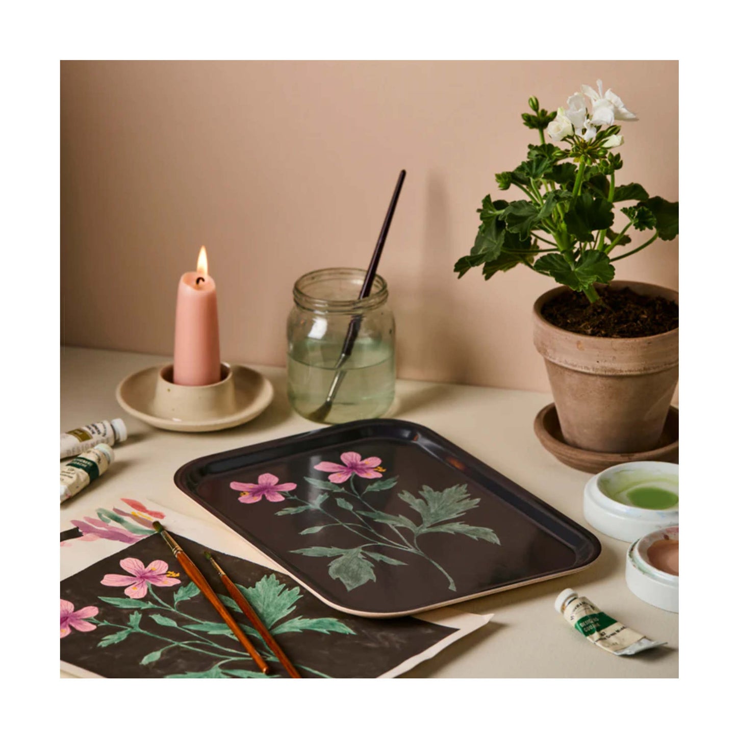 Small Geranium Tray