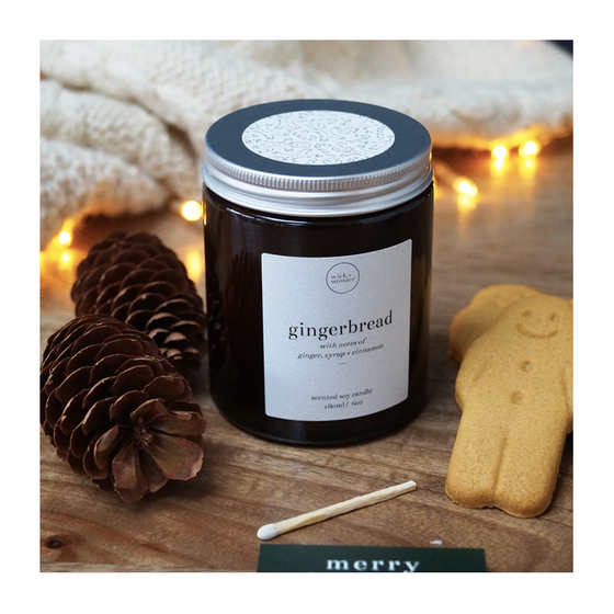Gingerbread Soy Wax Candle
