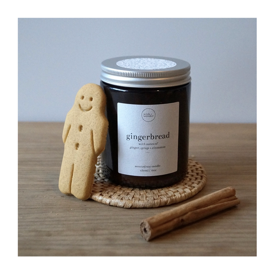 Gingerbread Soy Wax Candle