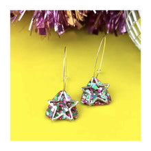  Glitter Star Hoops