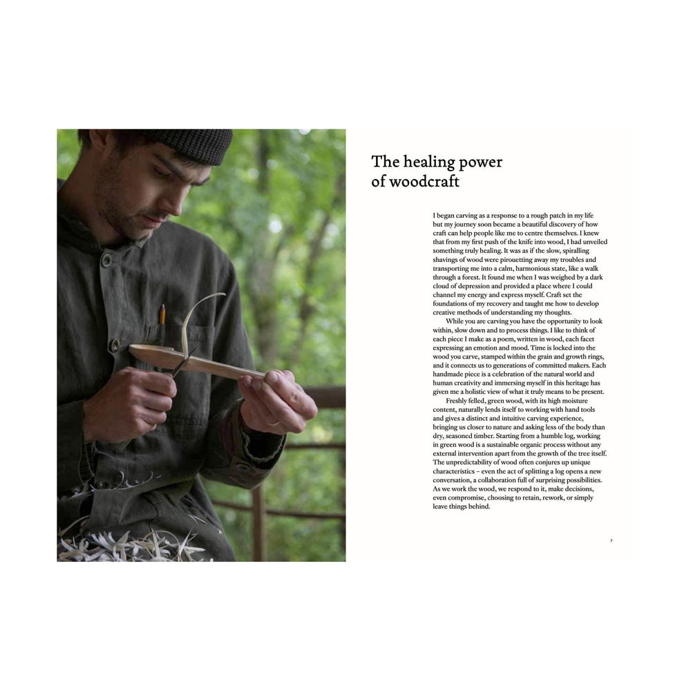 
                  
                    Green Wood Carver
                  
                