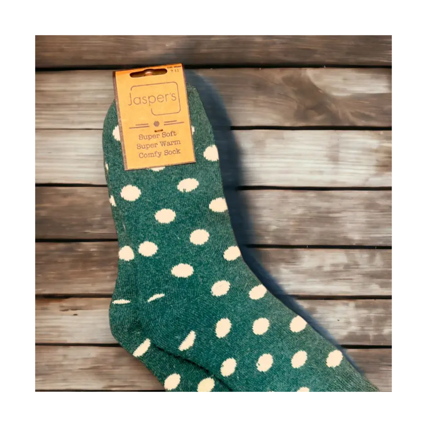 Green Spot Cosy Socks