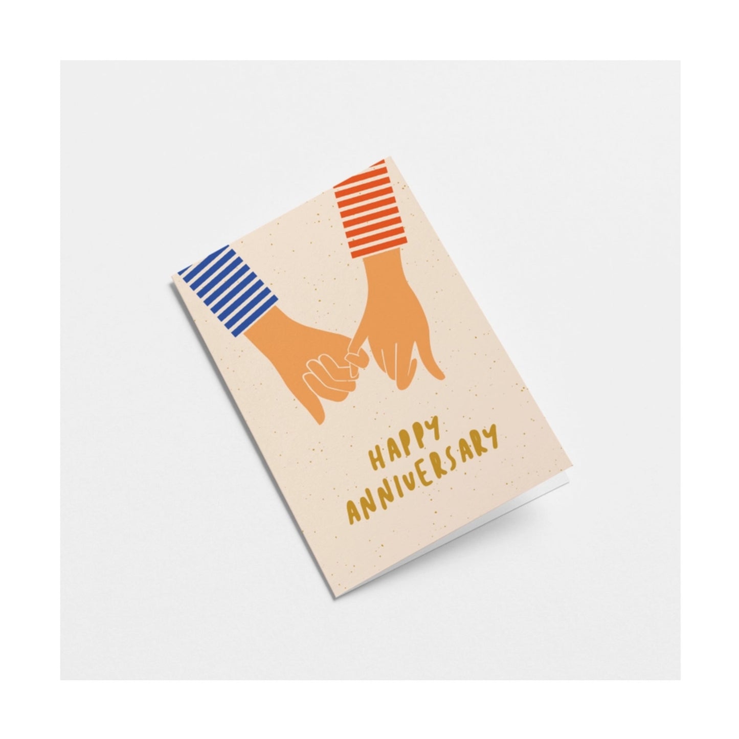 Happy Anniversary Hands Card