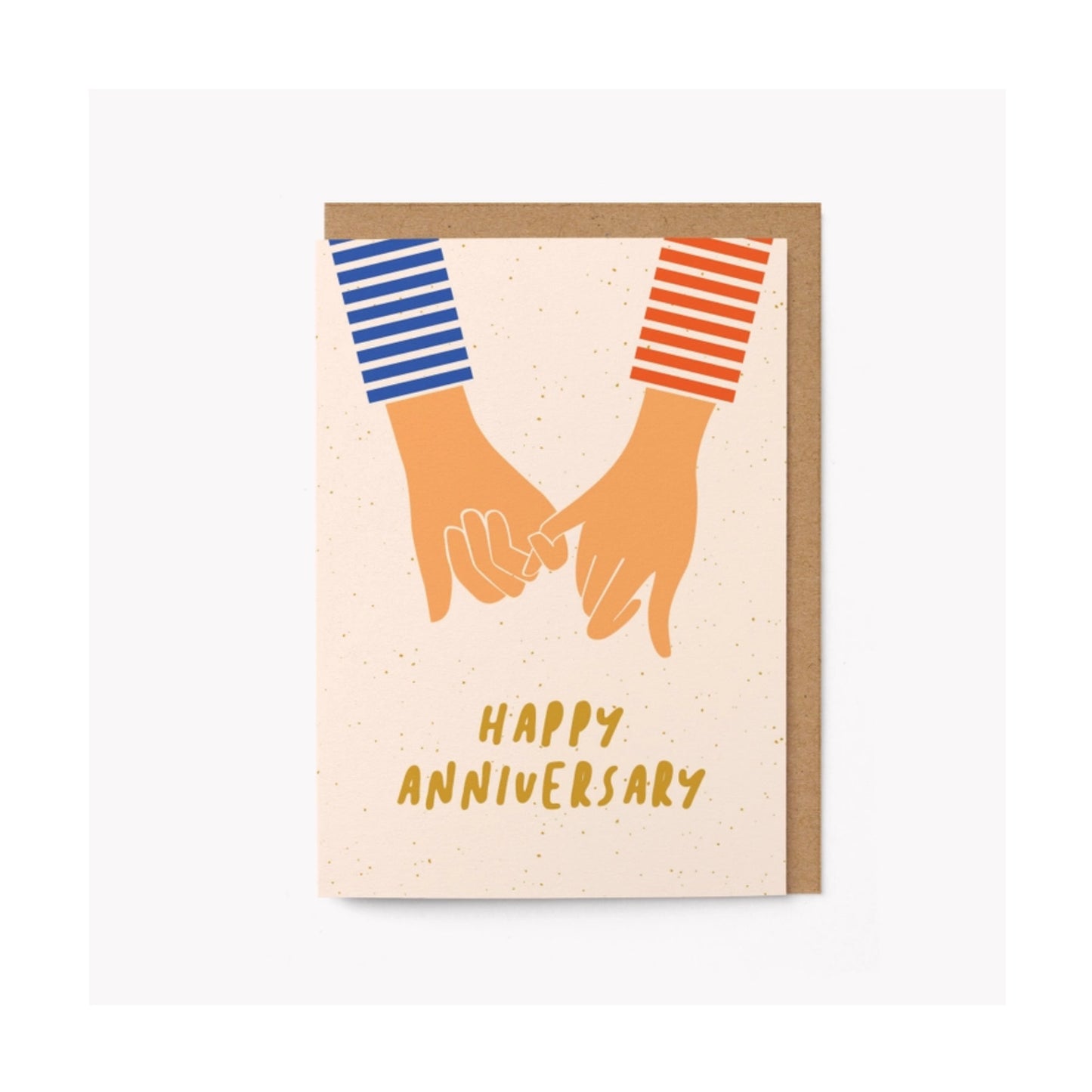 Happy Anniversary Hands Card
