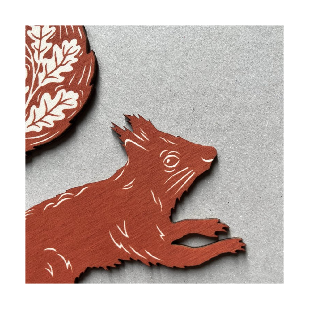 
                  
                    Rusty Red Squirrel Wooden Decoration
                  
                