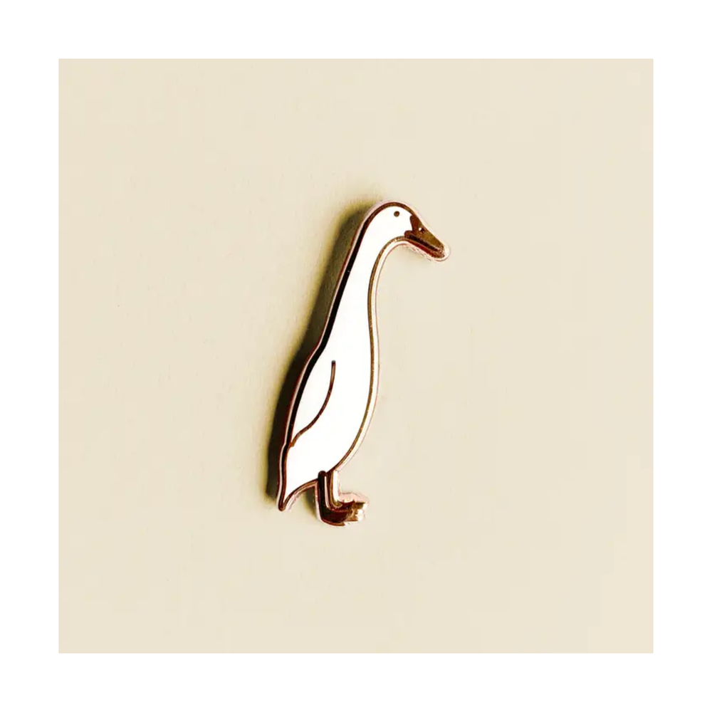Runner Duck Enamel Pin