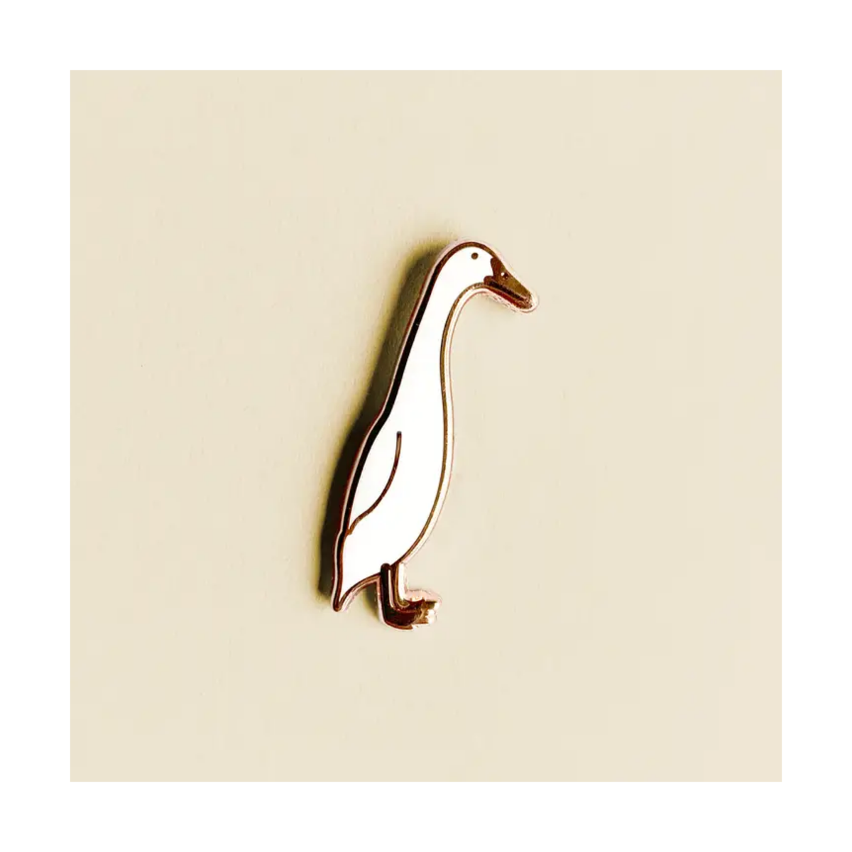 Duck in Flight Pewter Lapel Pin Badge With Gift Pouch Duck in Flight Pewter Lapel Pin Badge With Gift Pouch