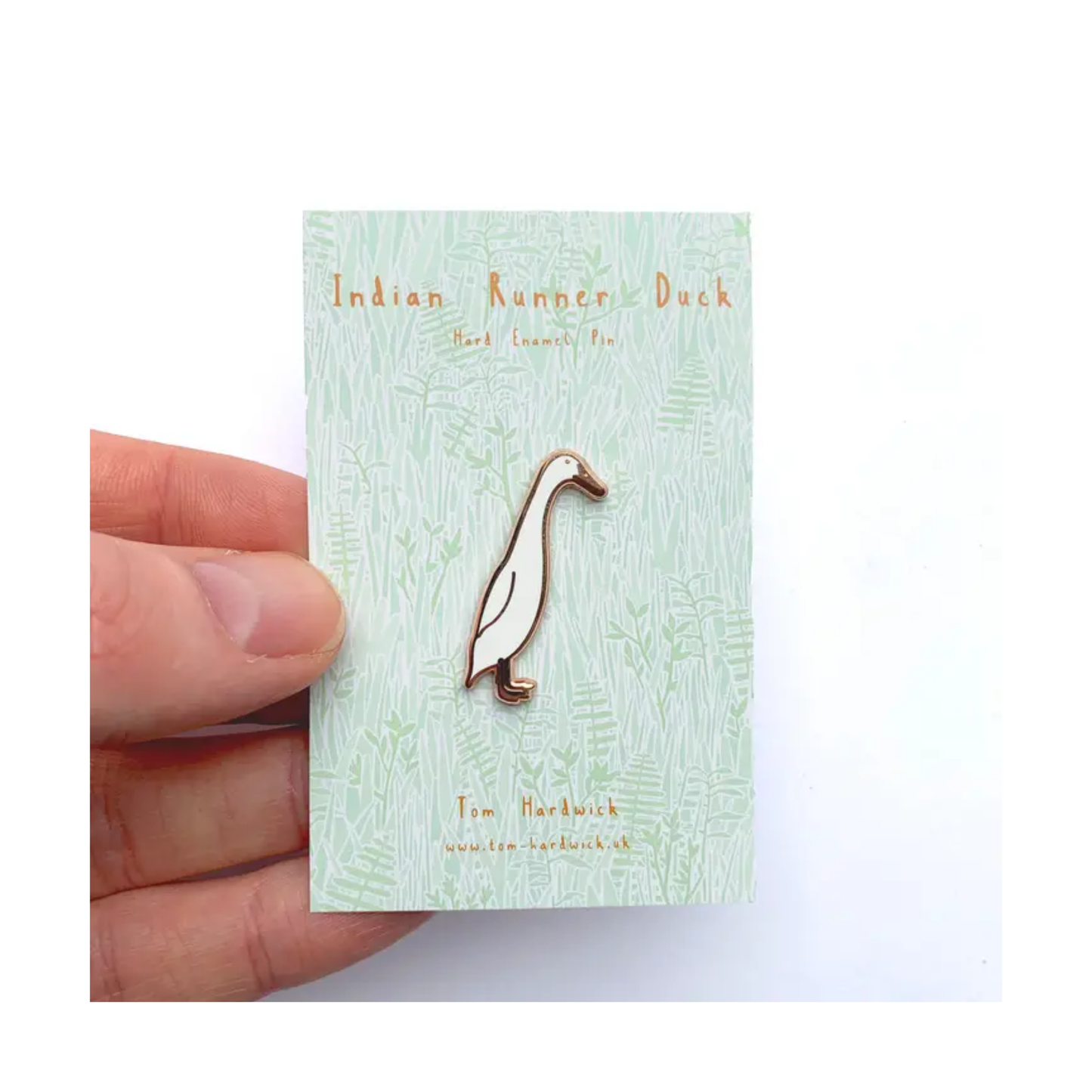 Runner Duck Enamel Pin