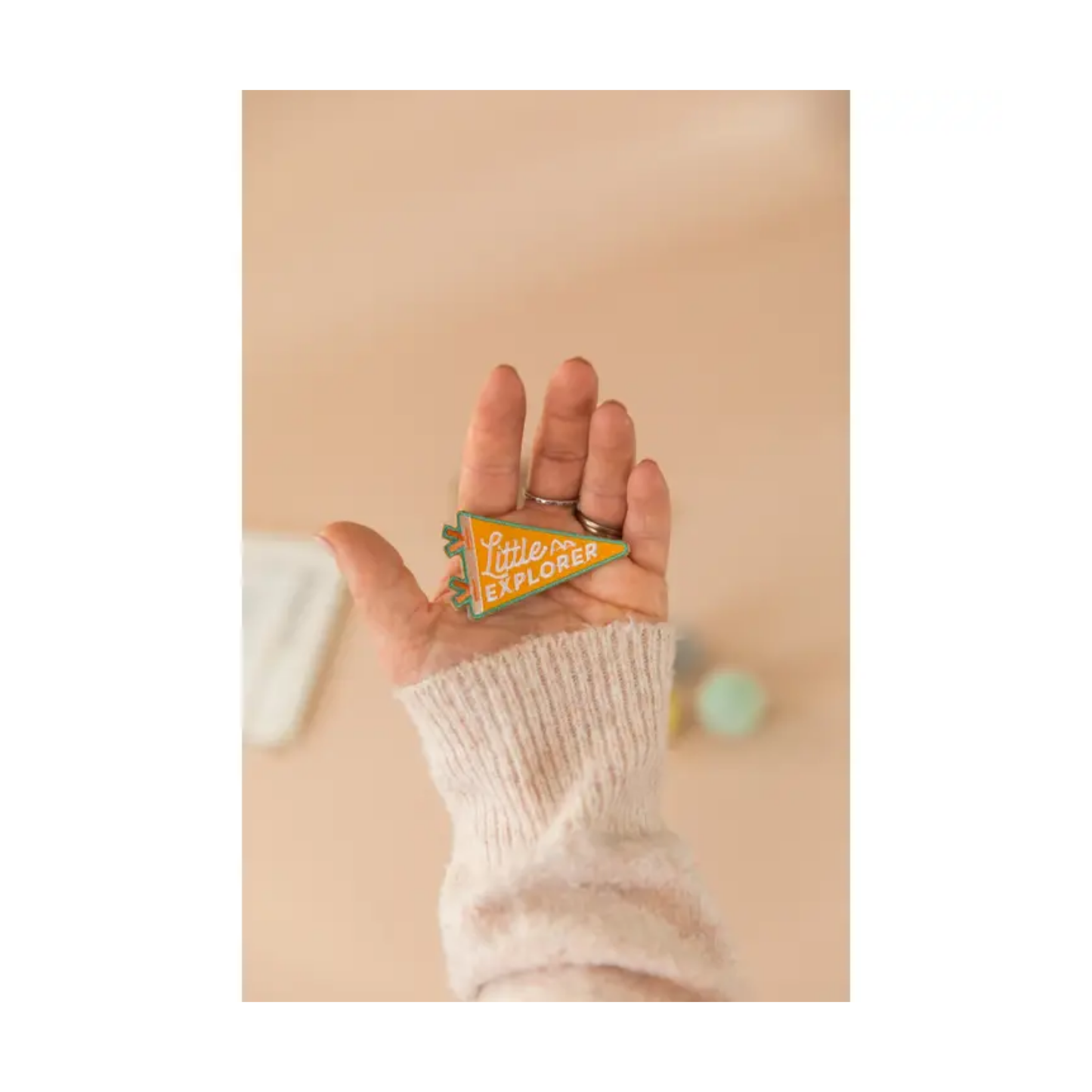 Little Explorer Kids Embroidered Patch