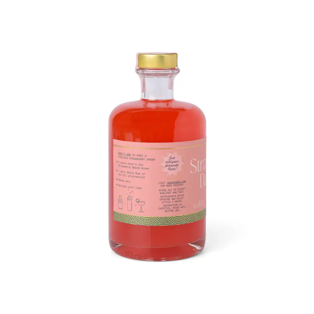 
                  
                    Here's How Strawberry Daiquiri Cocktail Mixer 500ml
                  
                