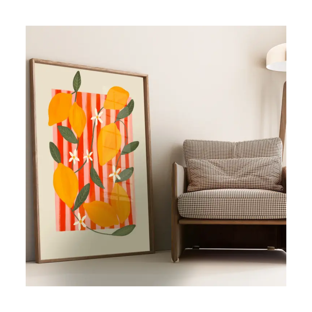 
                  
                    Lemon Fruit Market Print
                  
                
