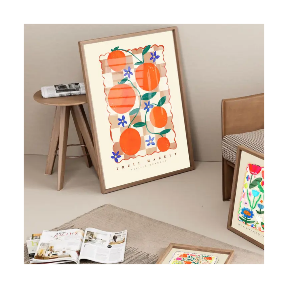 
                  
                    Orange Fruit Market Print
                  
                