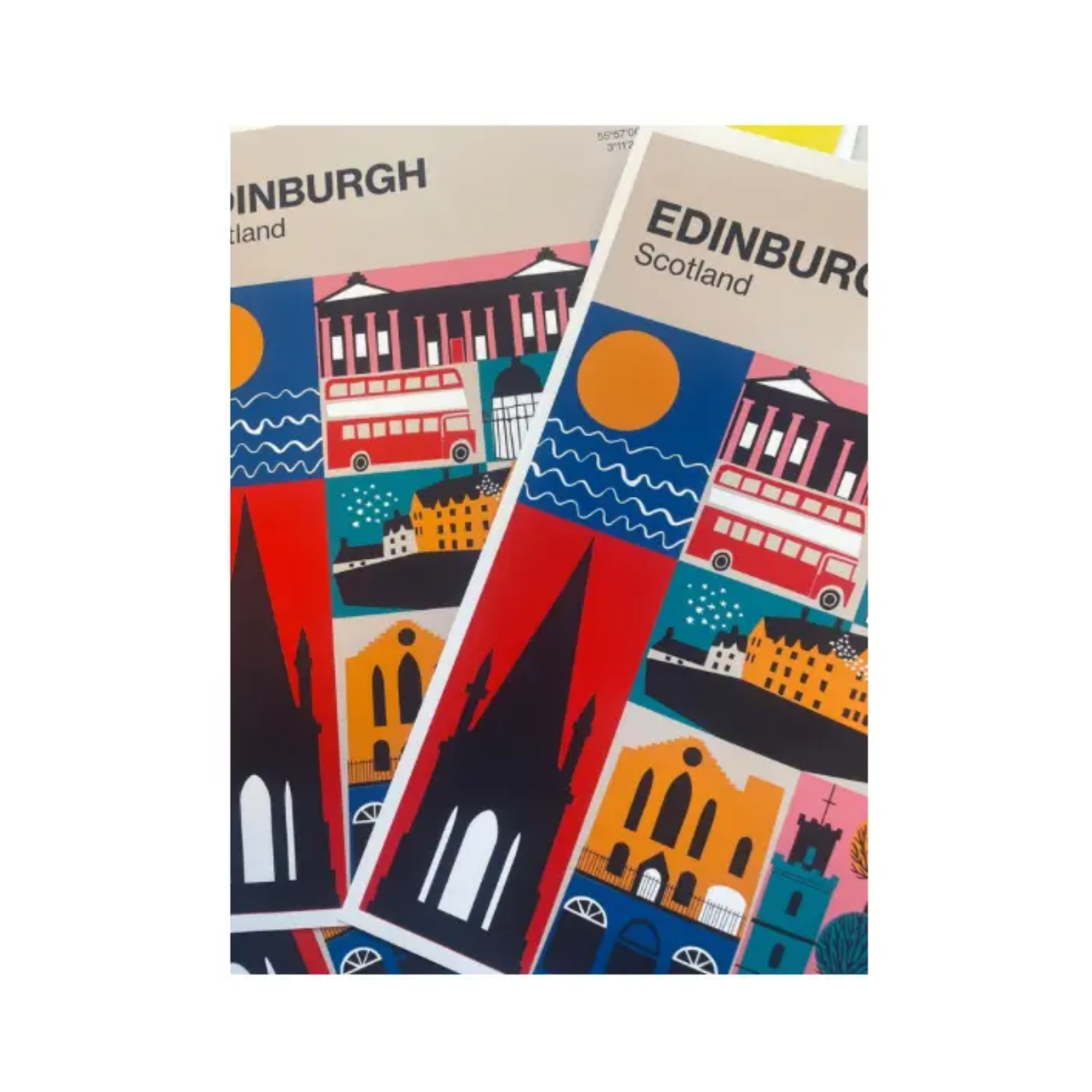 Edinburgh Landmarks Art Print