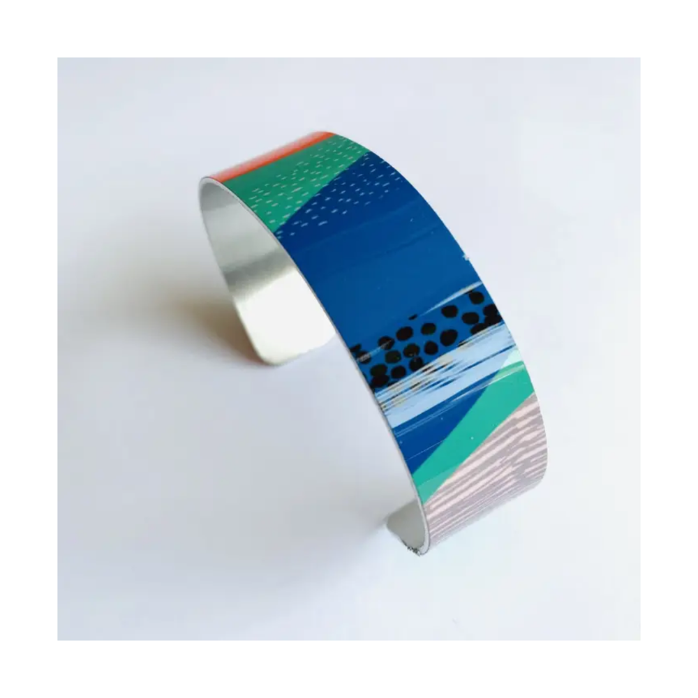 Forest Narrow Cuff Bracelet