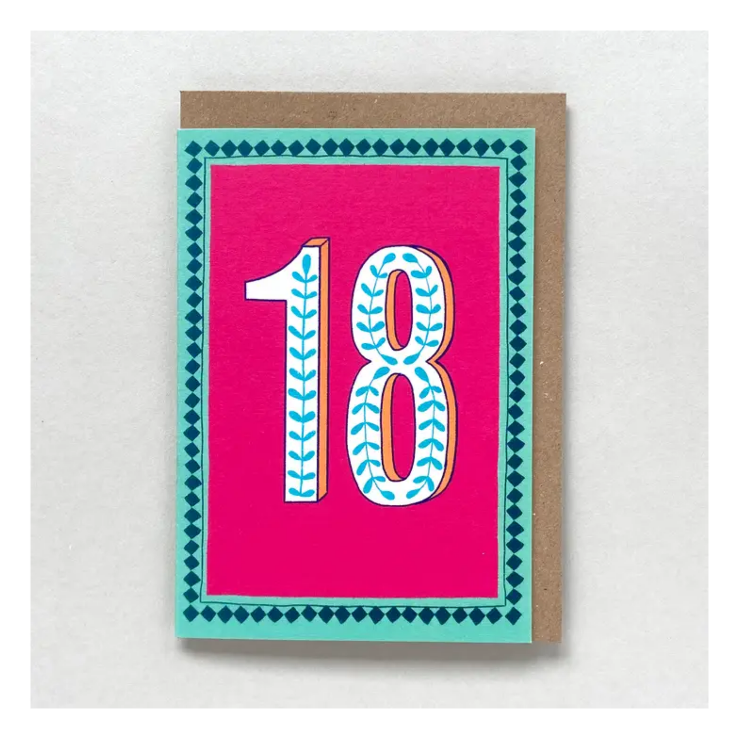 Happy 18th Birthday Card