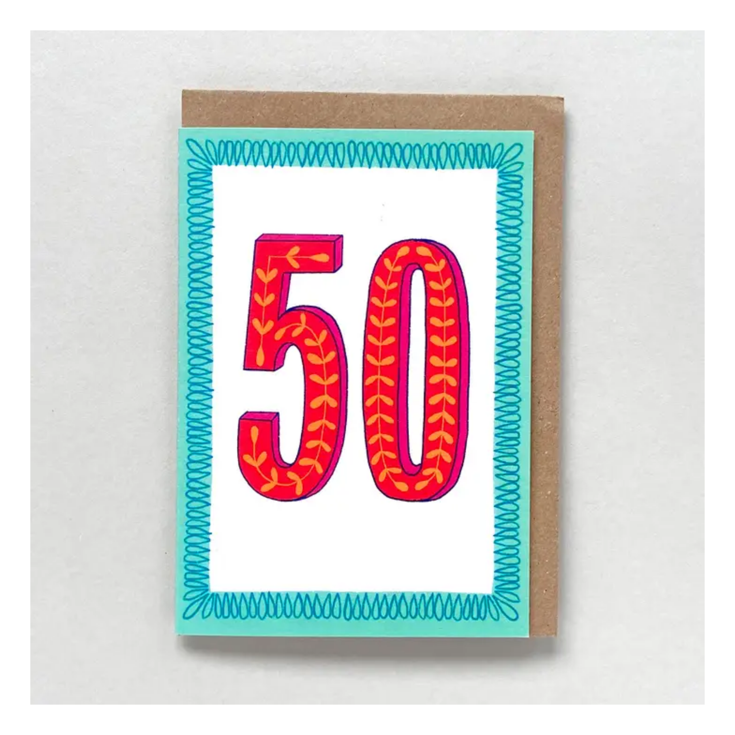 Happy 50th Birthday Card