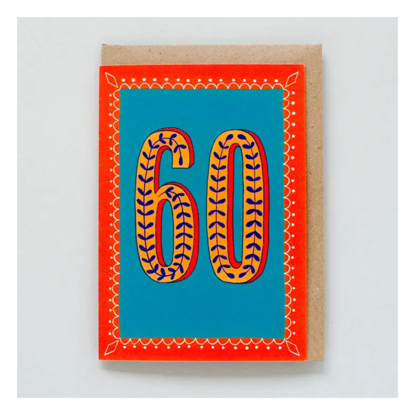 Happy 60th Birthday Card