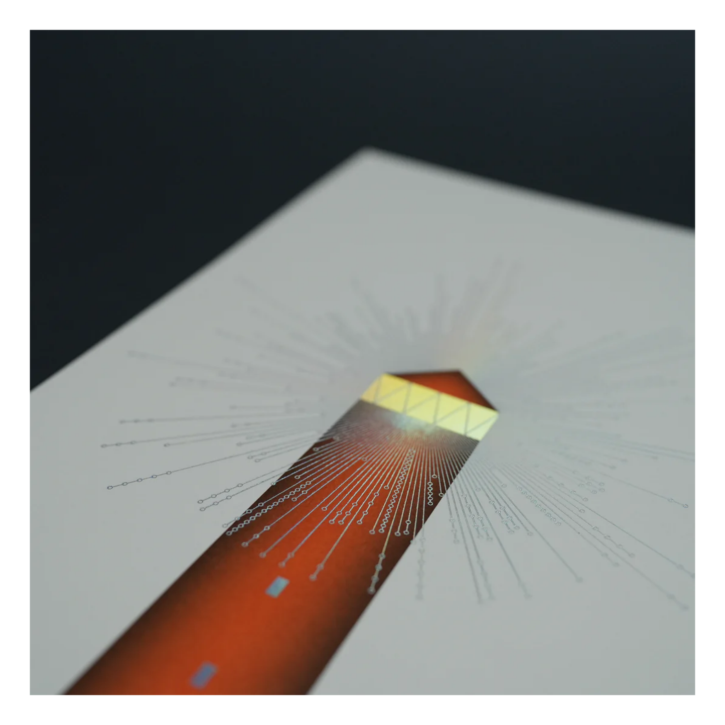 Limited Edition Lighthouse Lights Foiled Print