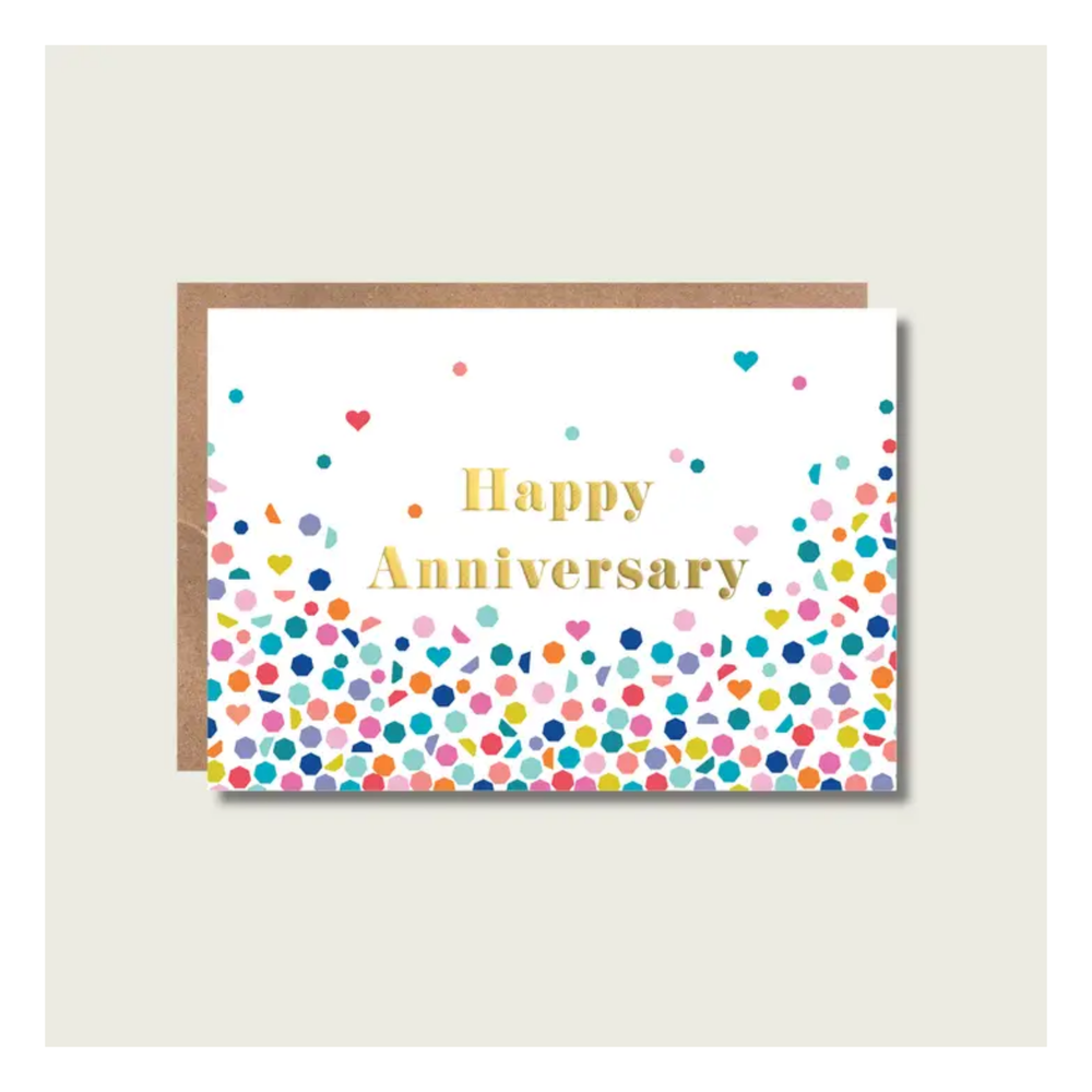 Anniversary Confetti Card