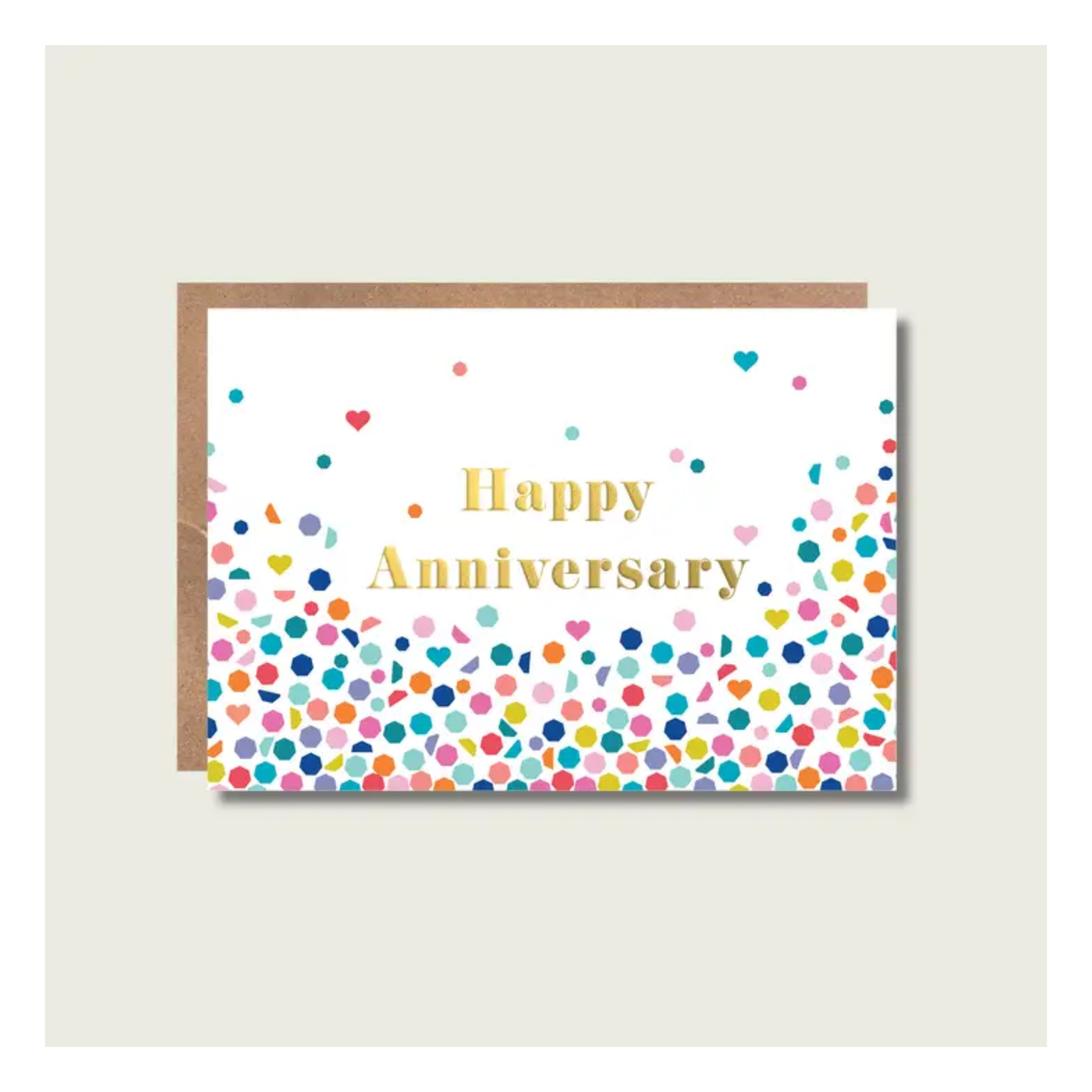 Anniversary Confetti Card