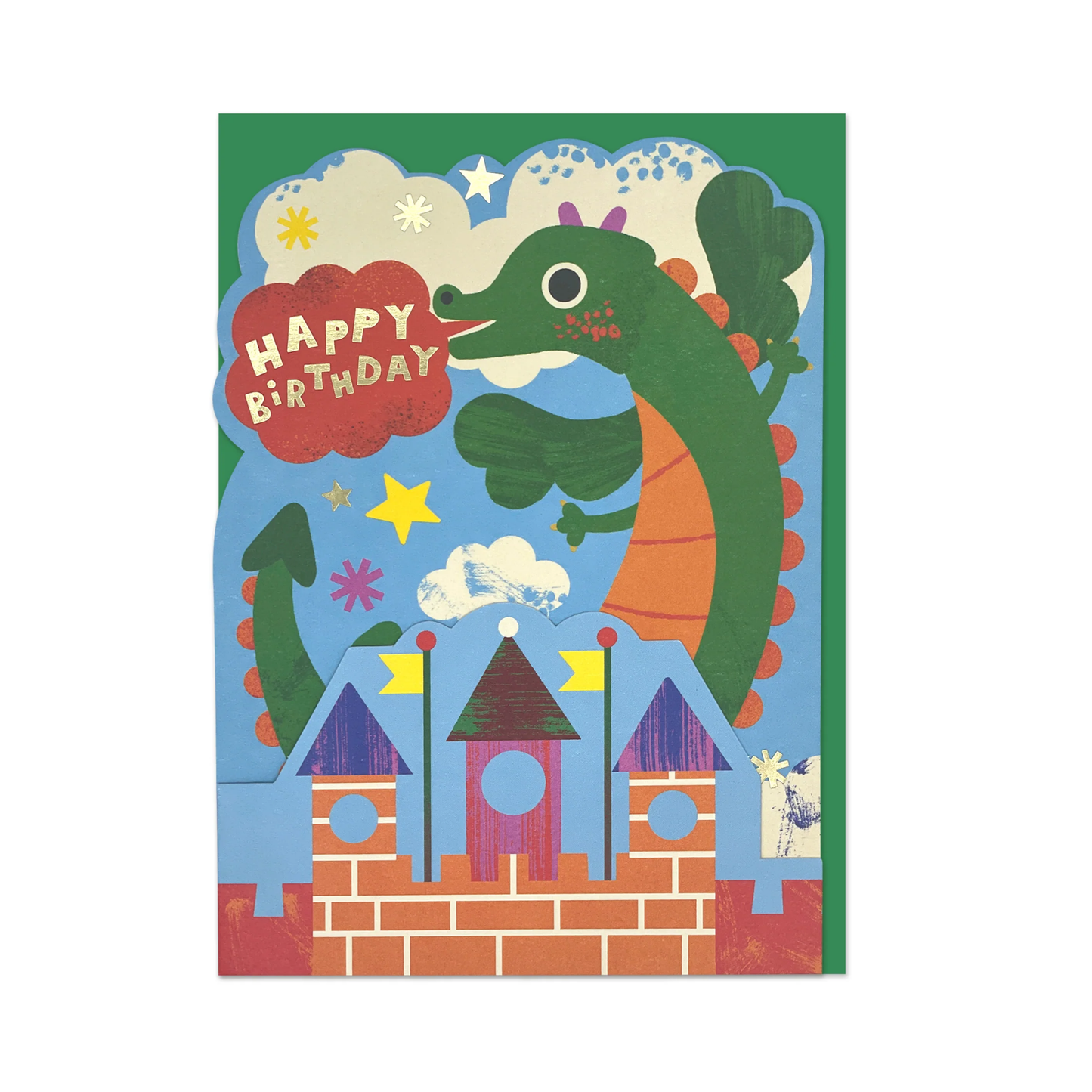 Roarsome Fold Out Birthday Card