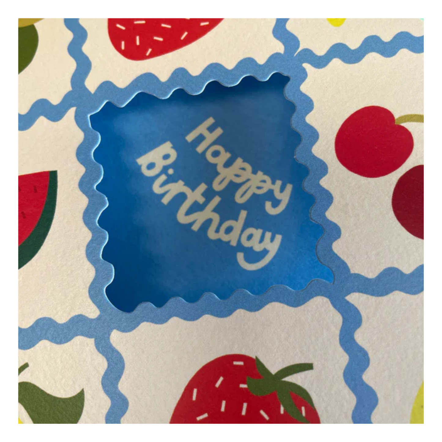 Happy Birthday Fruit Card