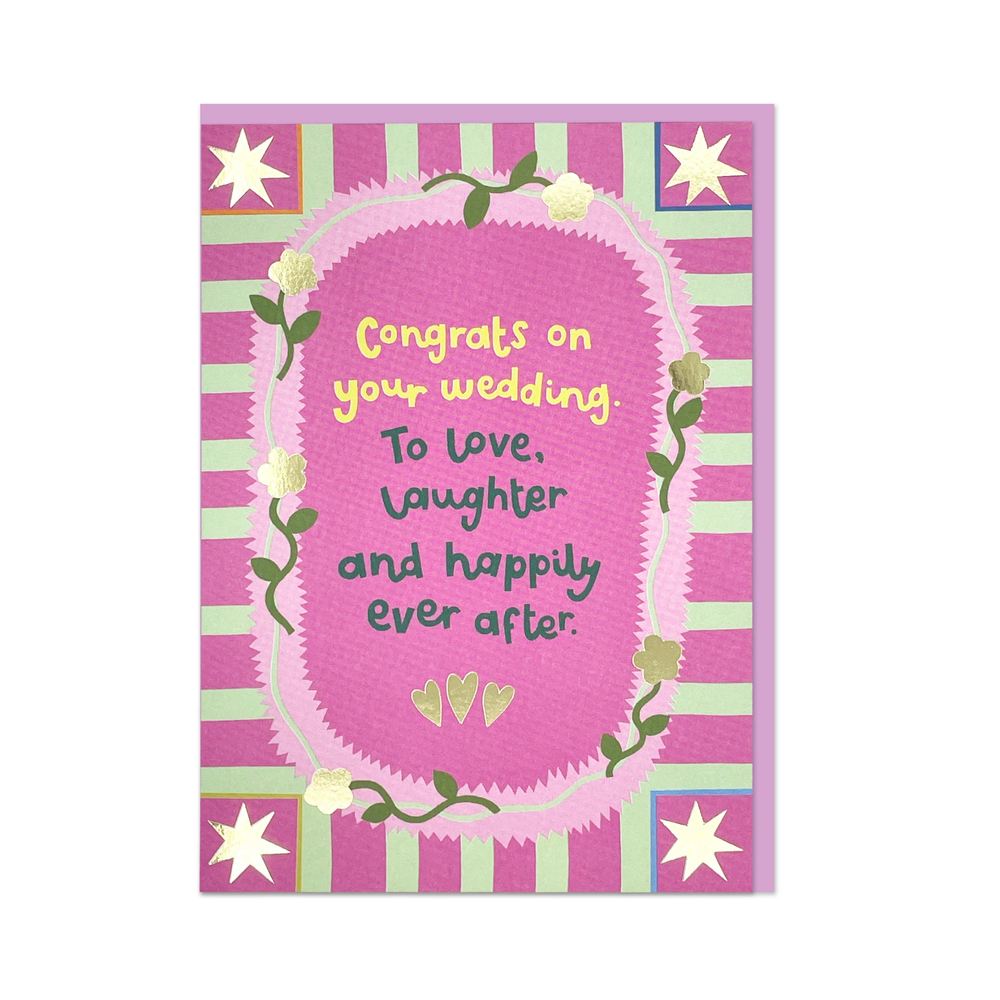 To Love, Laughter & Happily Ever After Card