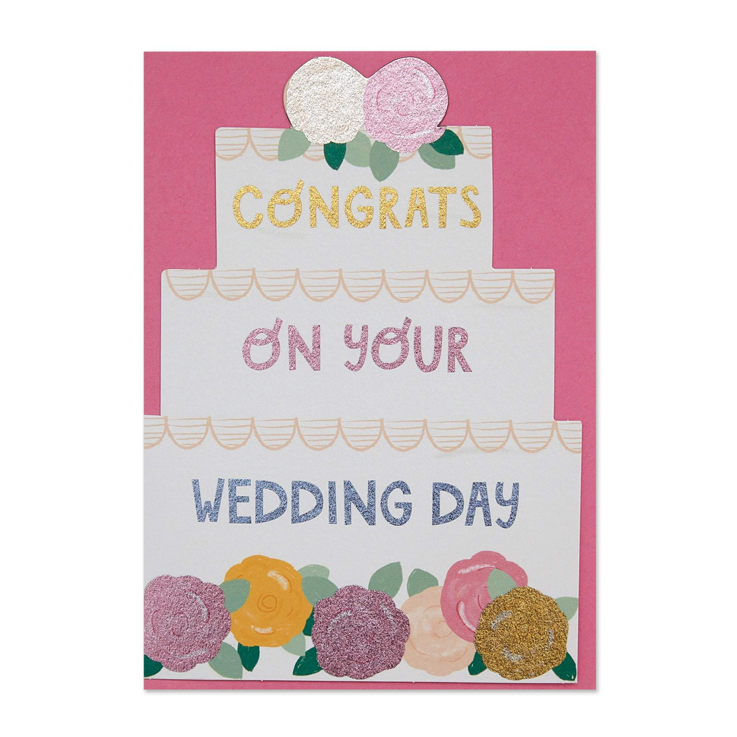 Congrats on Your Wedding Day Card