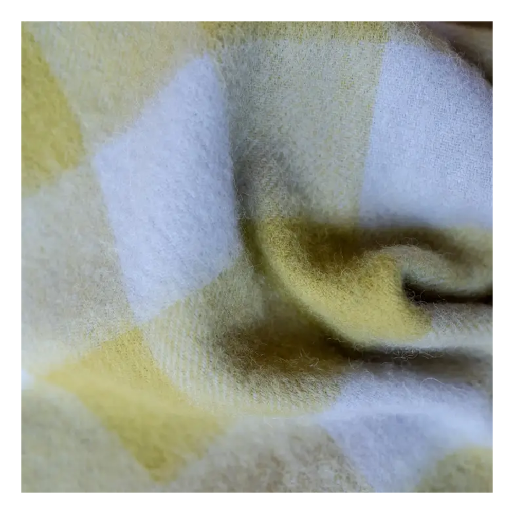 
                  
                    Lambswool Scarf in Avocado Gingham
                  
                