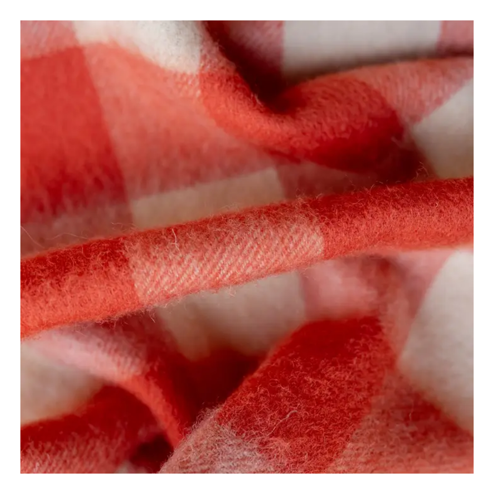 
                  
                    Lambswool Scarf in Orange Gingham
                  
                
