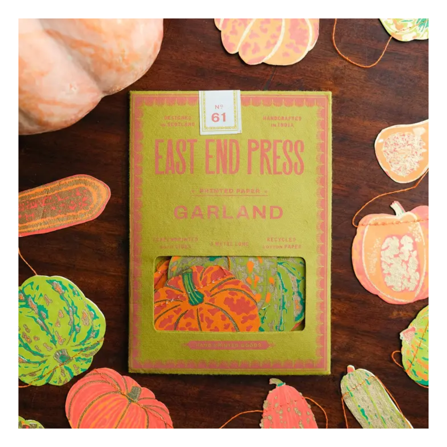 Squashes Sewn Garland