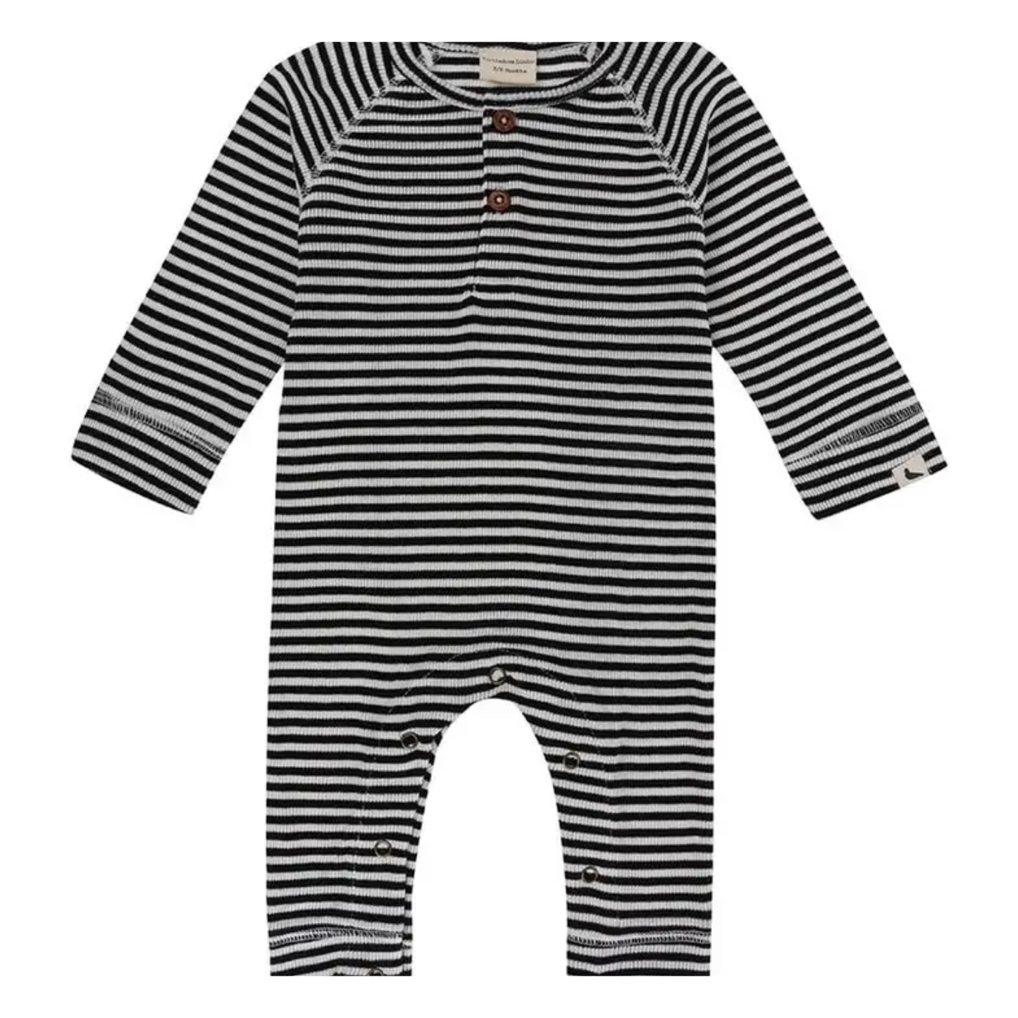Stripe Rib Playsuit