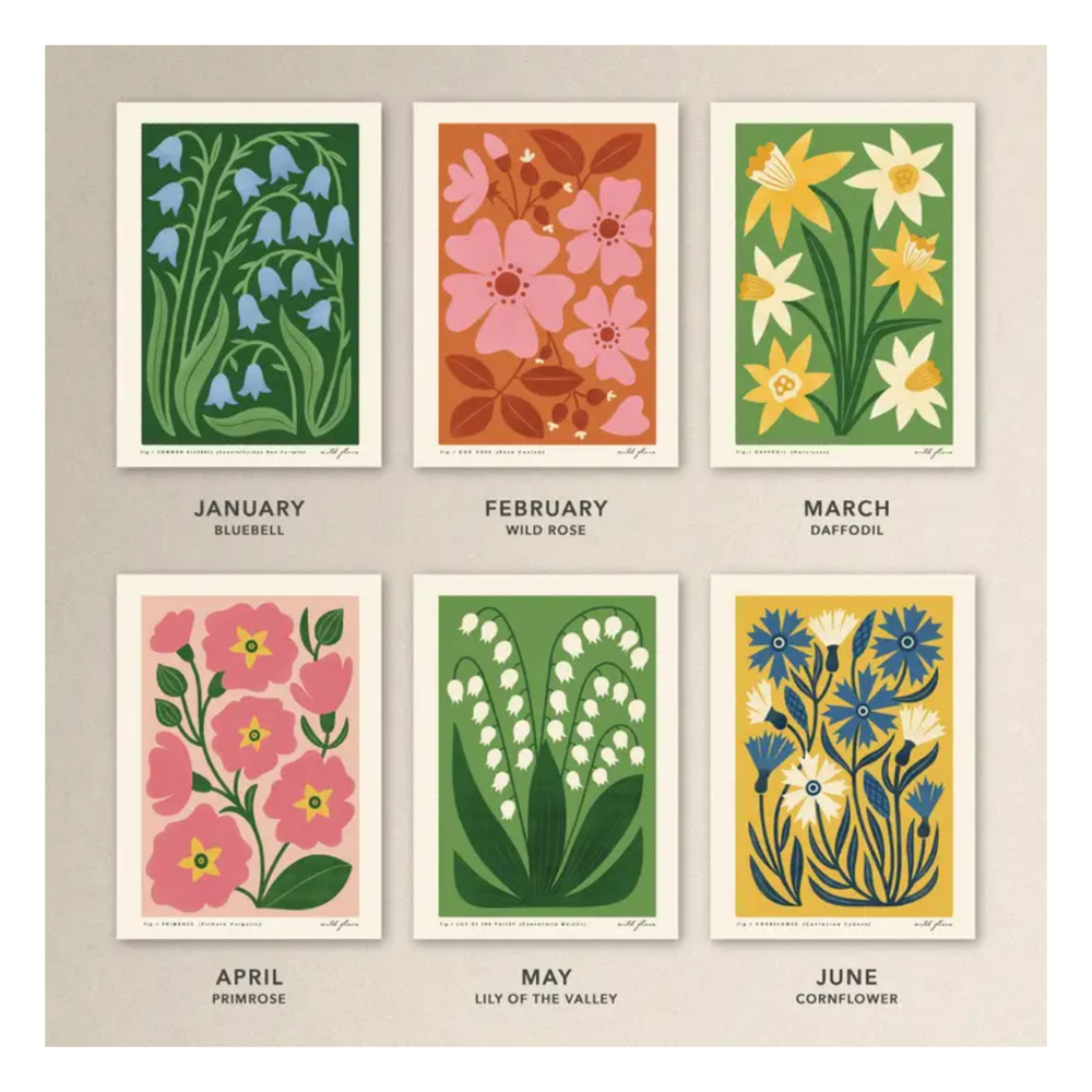 
                  
                    2026 Illustrated Wild Flower Wall Calendar
                  
                