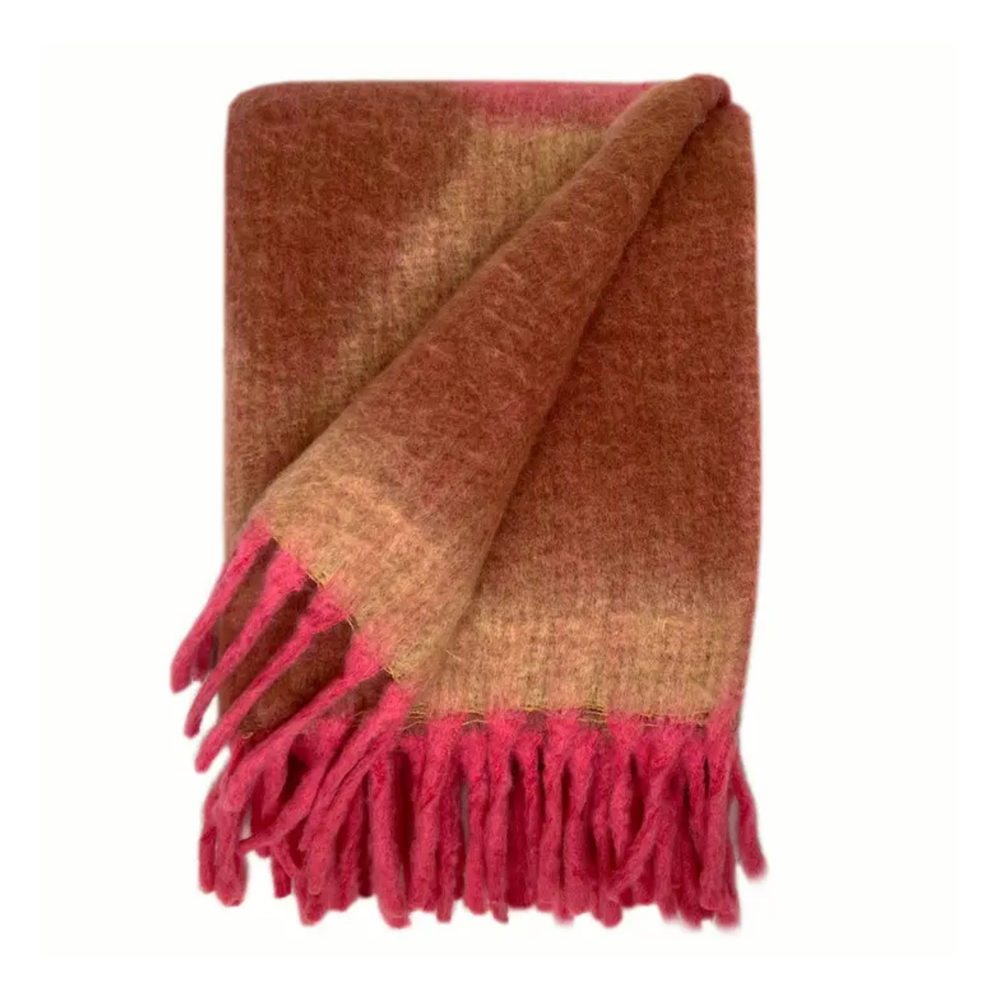 
                  
                    Zapotec Soft Pink Recycled Throw
                  
                