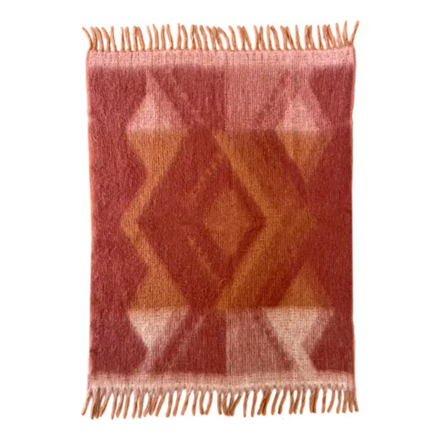 Zapotec Soft Spicy Red Recycled Throw