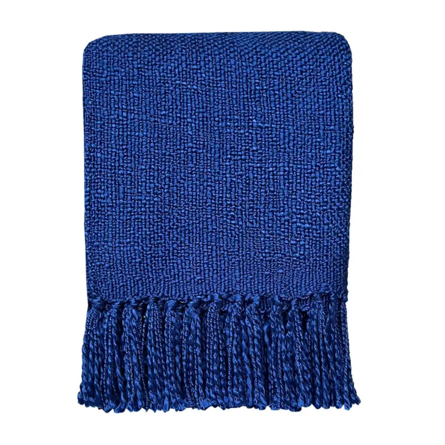 Pop Blue Solid Throw