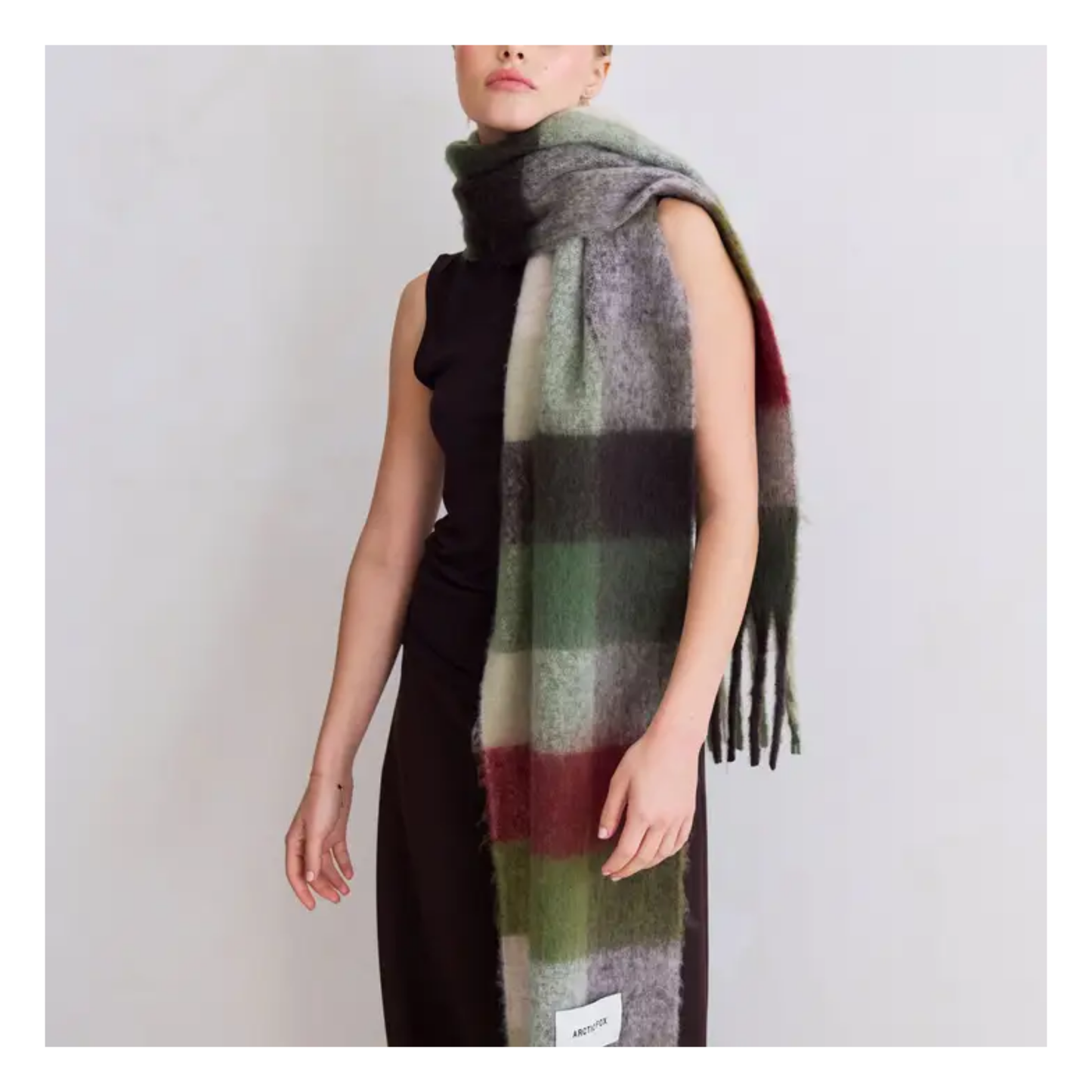 Mossy Green Reykjavik Scarf