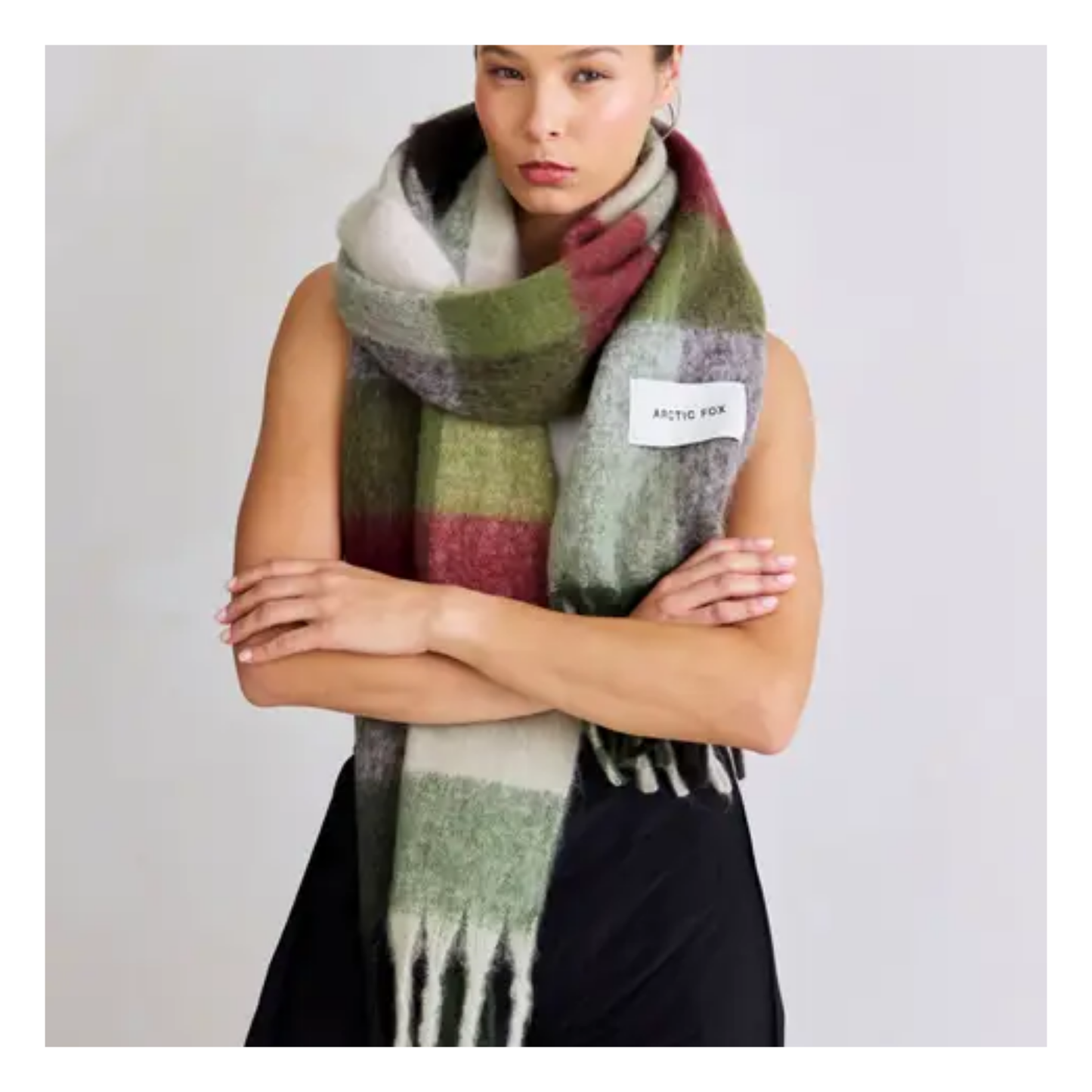Mossy Green Reykjavik Scarf