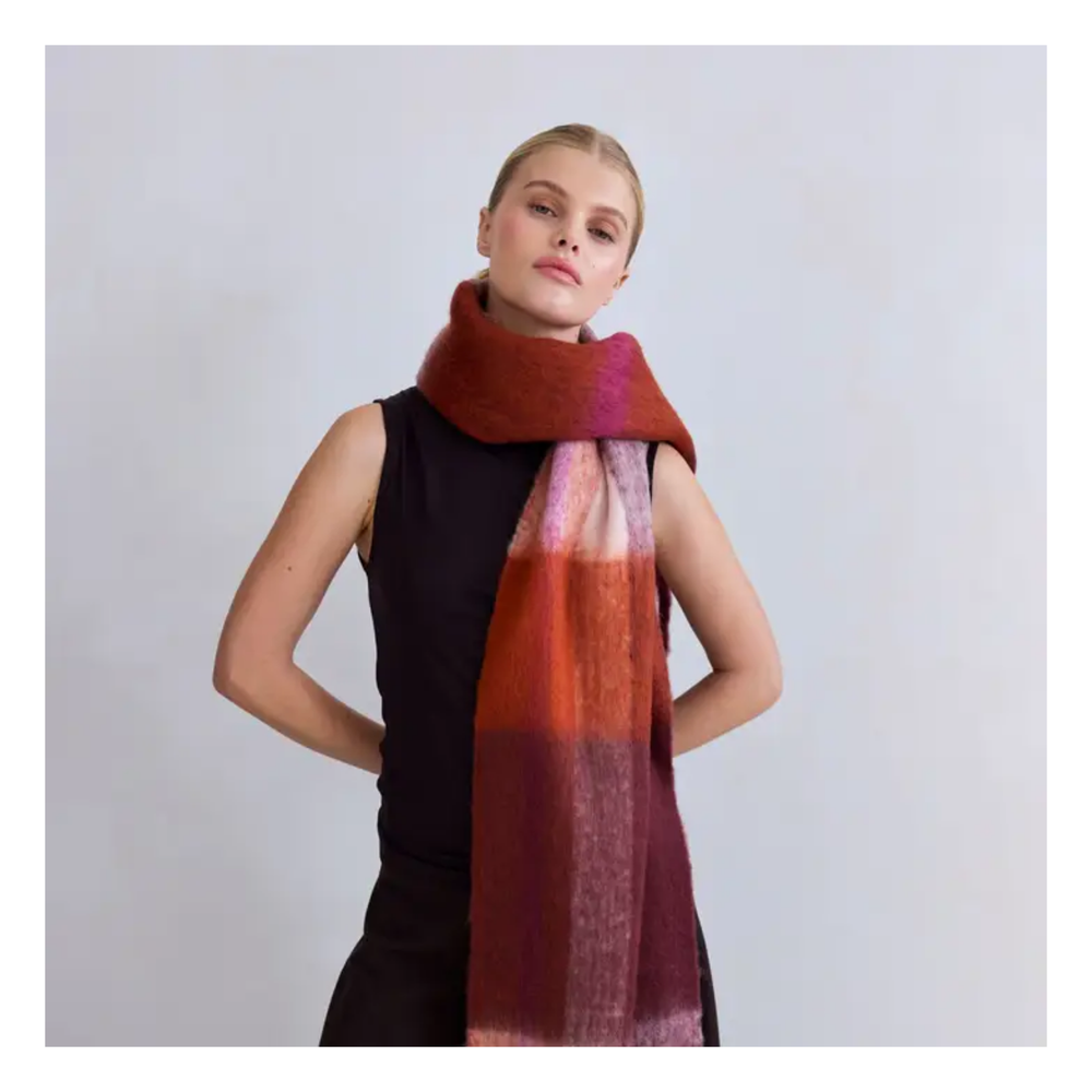 Autumnal Falls Reykjavik Scarf