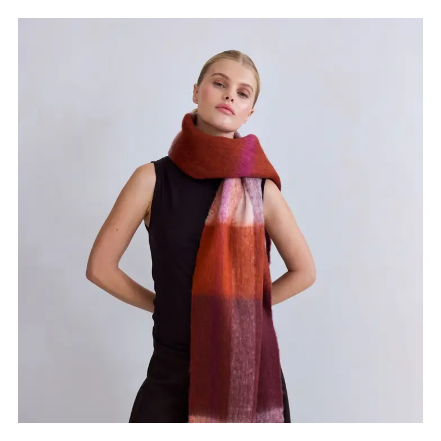 Autumnal Falls Reykjavik Scarf