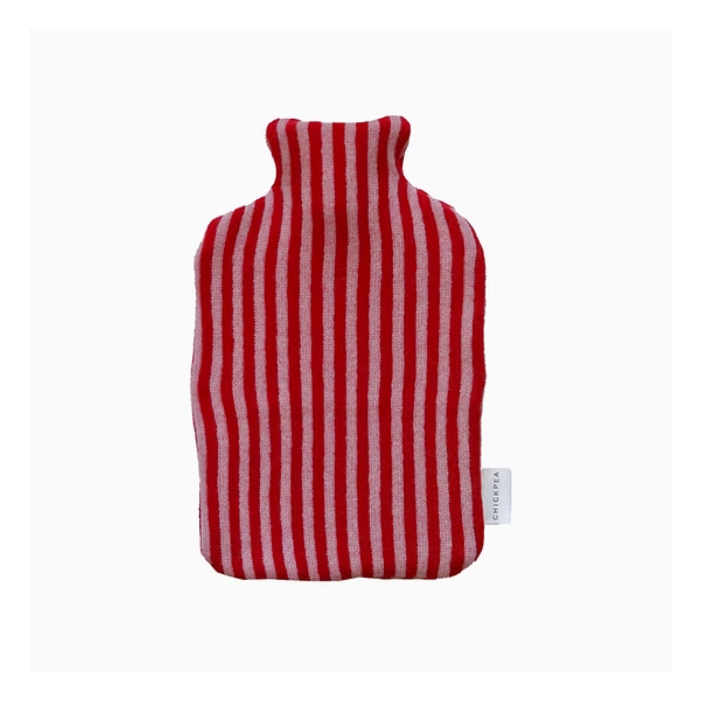 Pink & Red Bold Stripe Hot Water Bottle