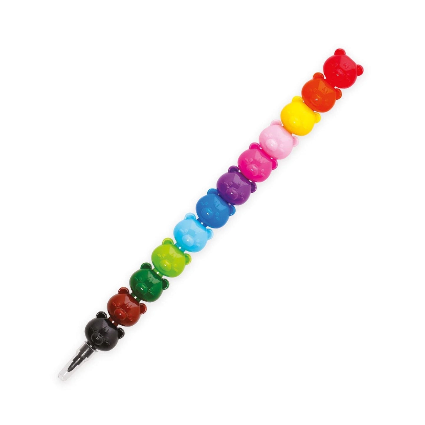 Teddy Bear Stackable Crayon